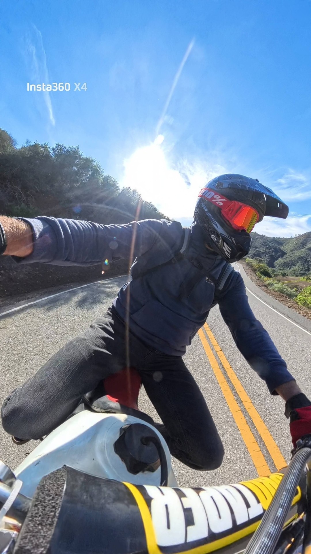Riding the canyons